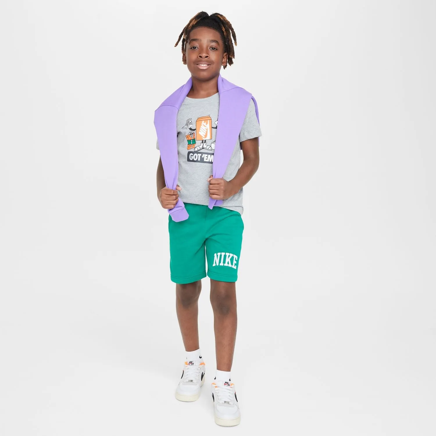 Boxy Got Em Tee - Youth Clothing_Nike
