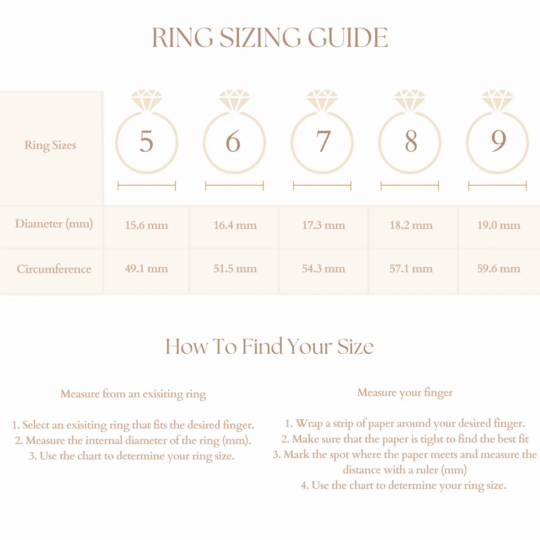 Bree - Stainless Steel Engraved Ring