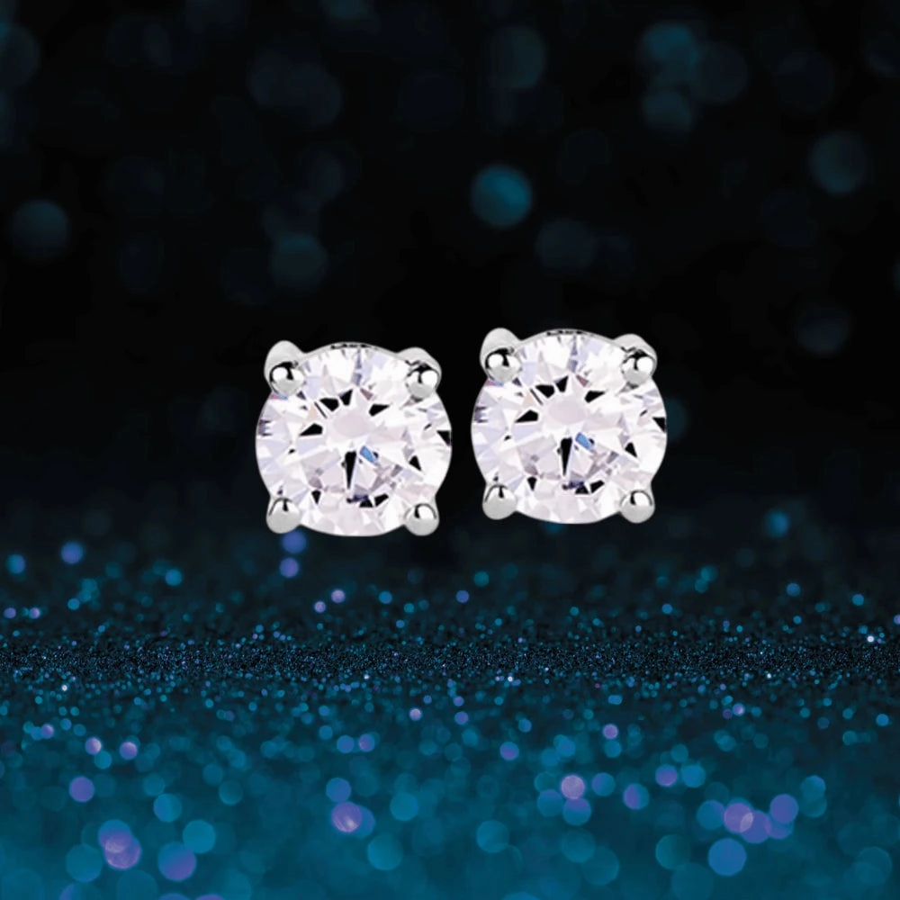 Brilliant Birthstones Earrings  April