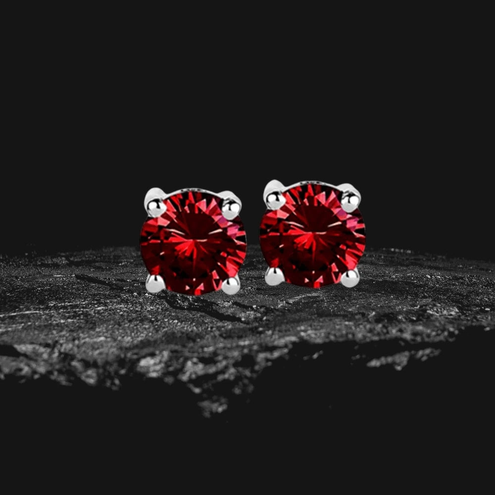 Brilliant Birthstones Earrings January