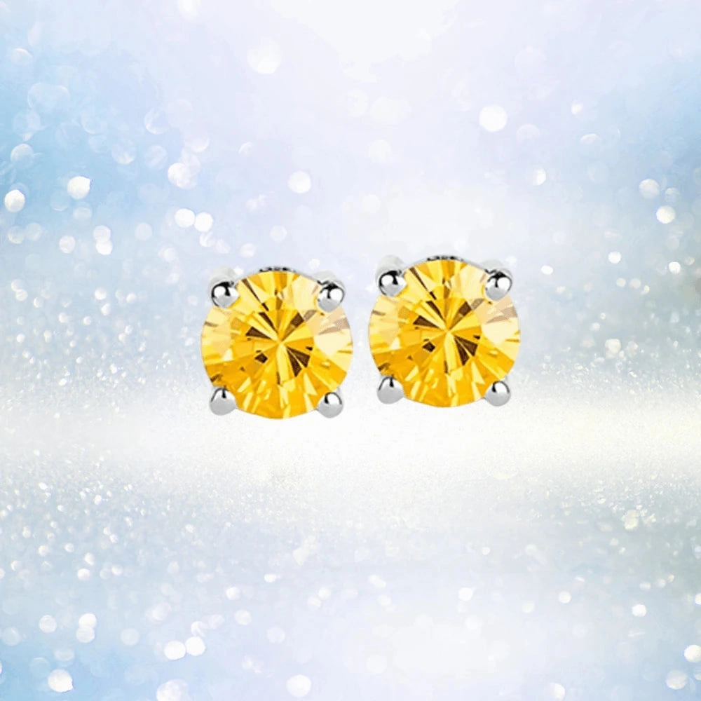 Brilliant Birthstones Earrings November