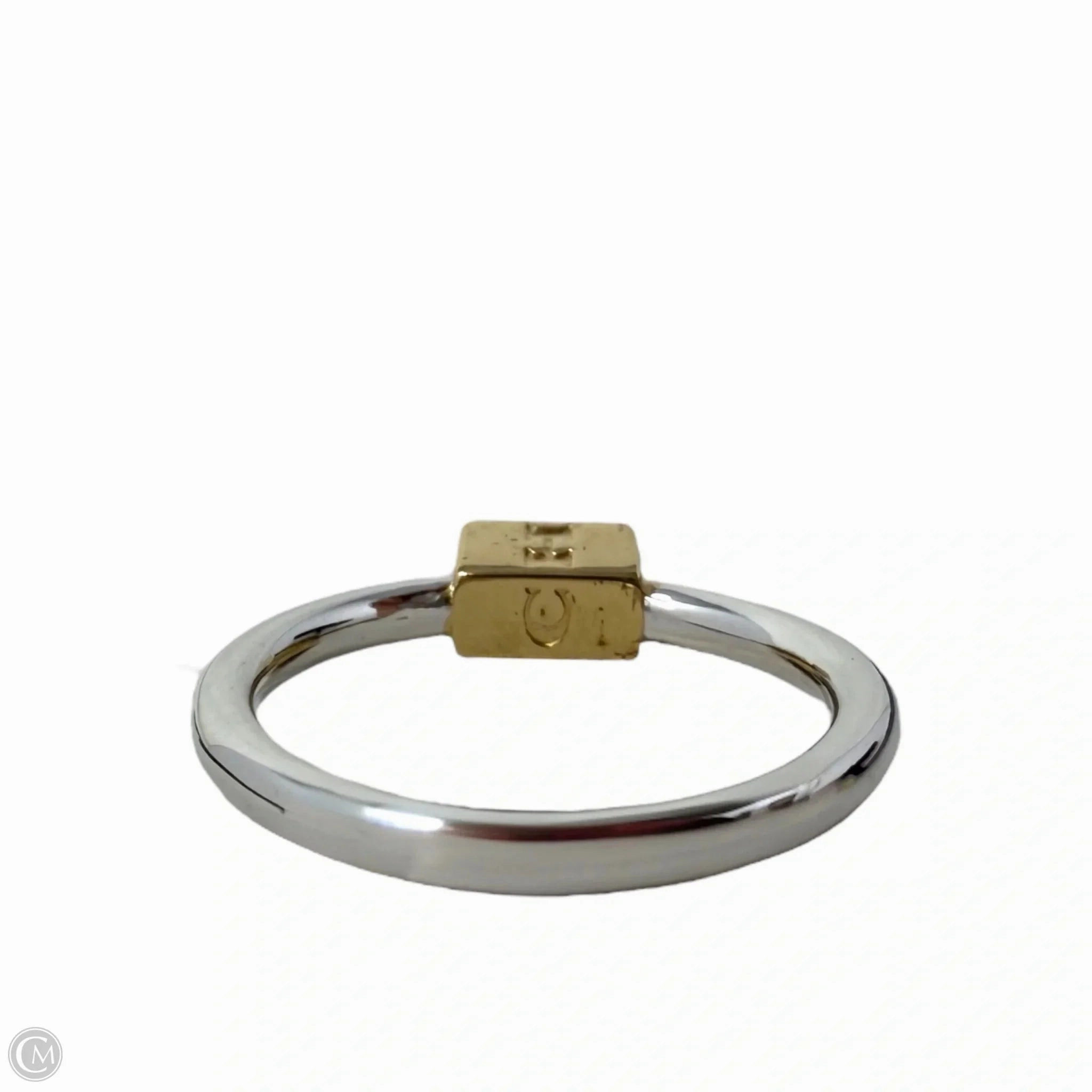 Carabiner Stack Ring Designer By Coach, Size: 7