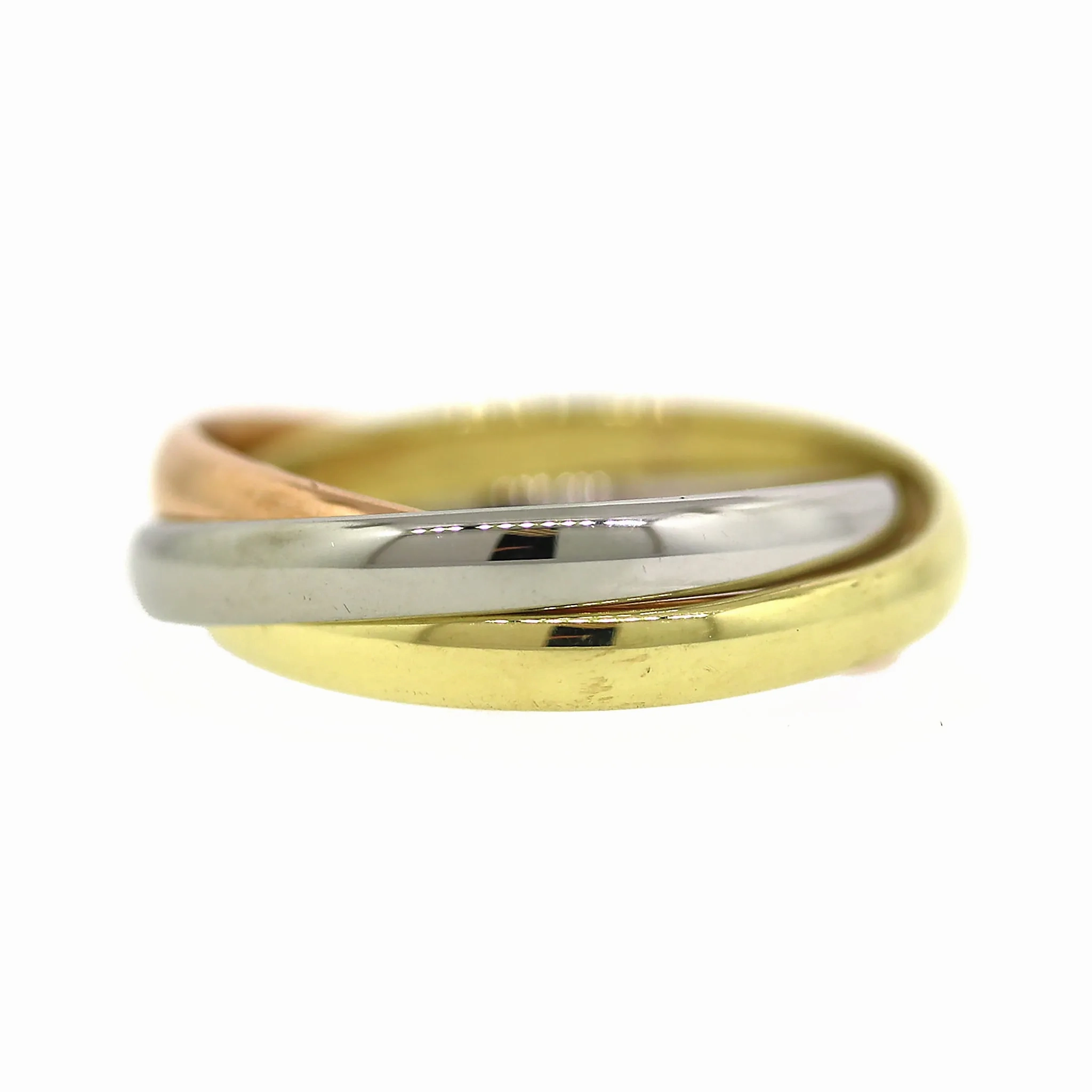 Cartier Trinity Rose, White &amp; Gold 18k Rings