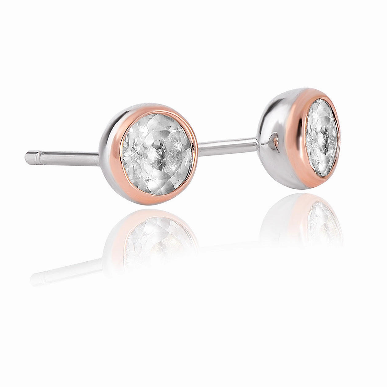 Celebration White Topaz Stud Earrings