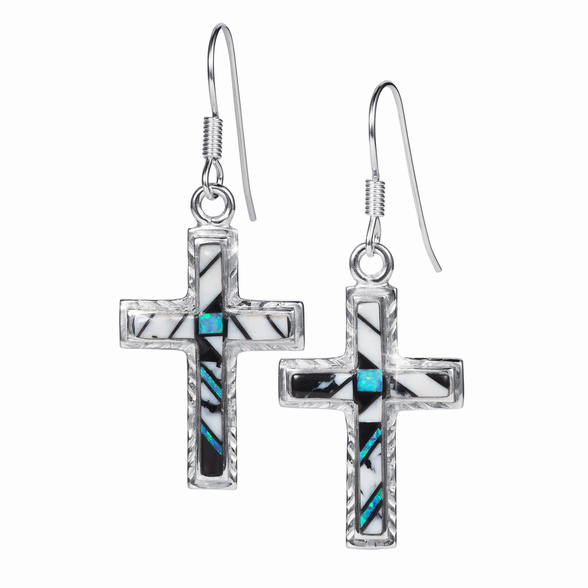Celestial Cross Earrings