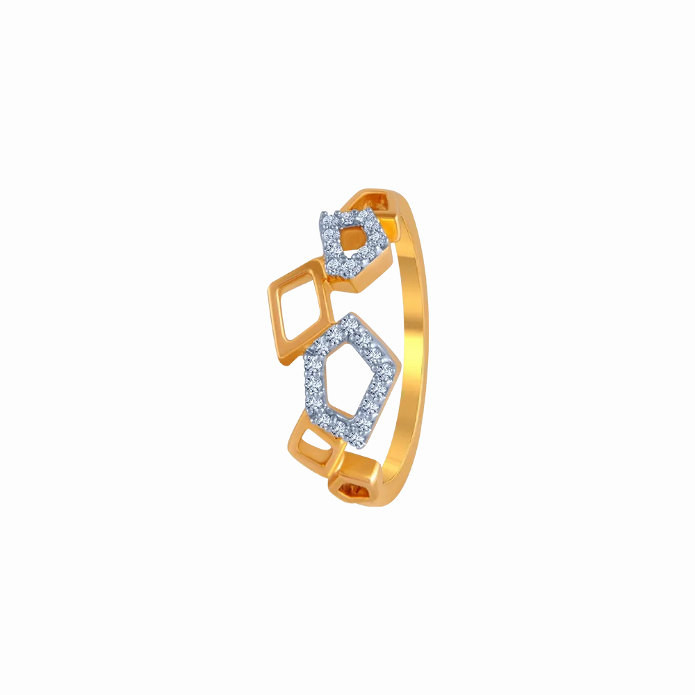 Charming Chassis Diamond Ring
