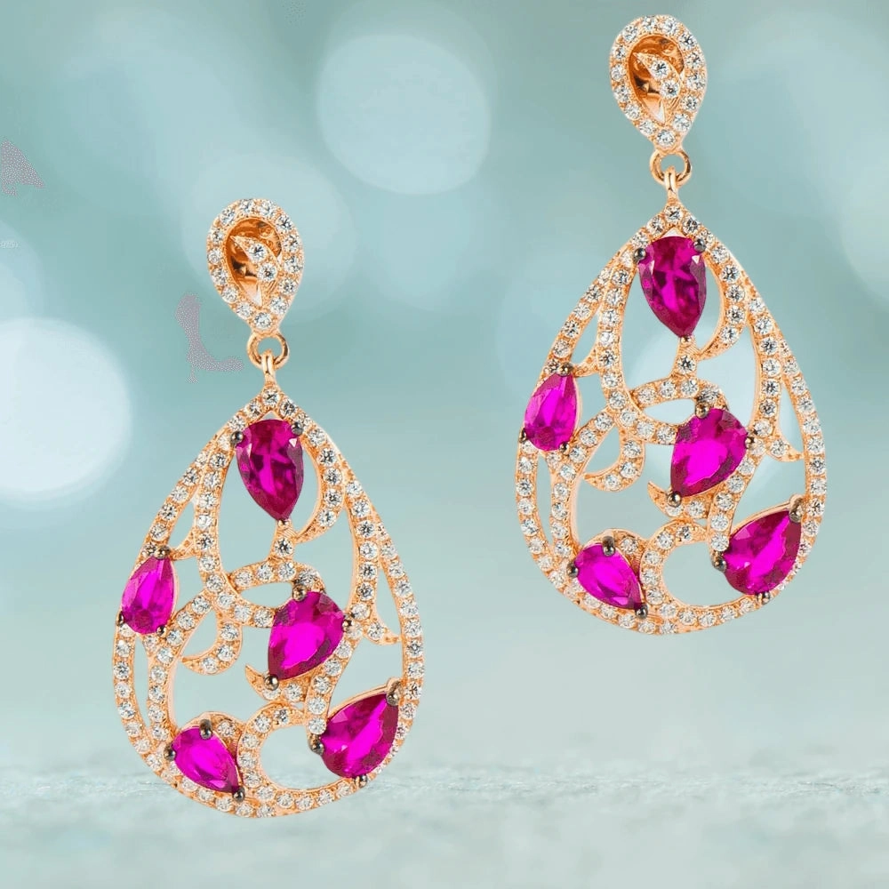 Cherry Pear Earrings