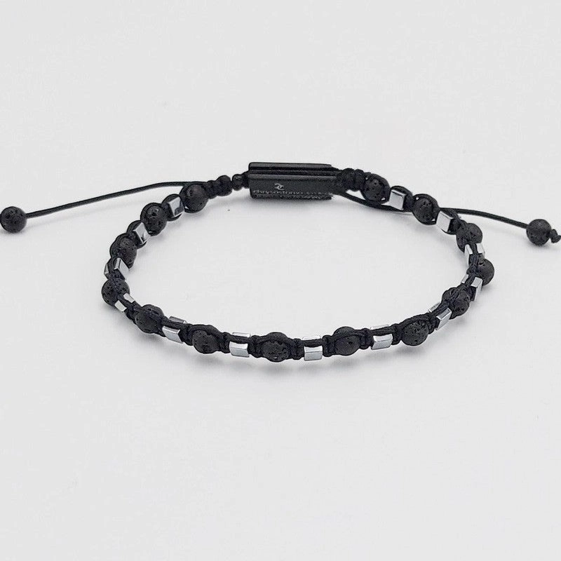 Chrysostomos Handmade Bracelet with Black Cord