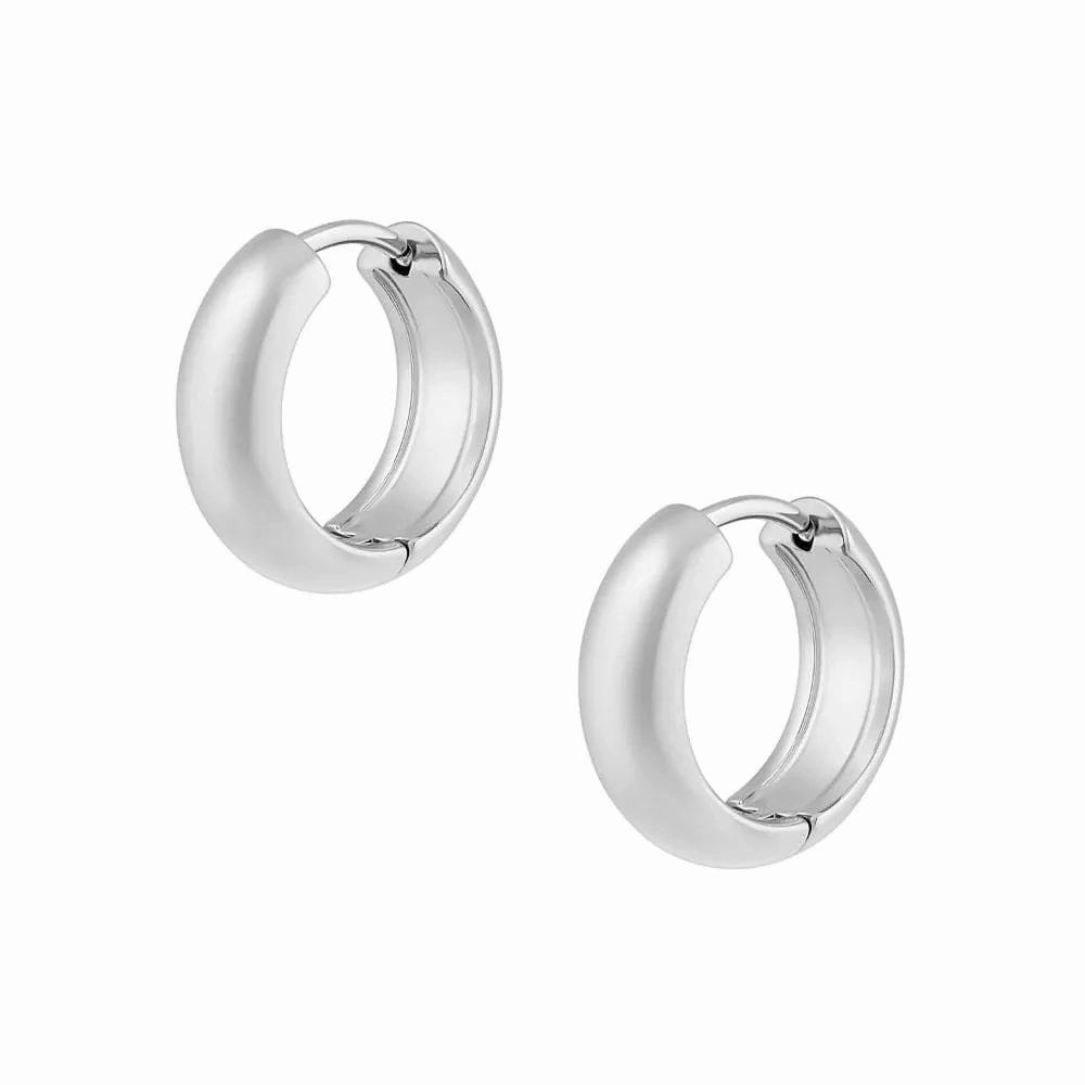 Chunky Hoop Earrings