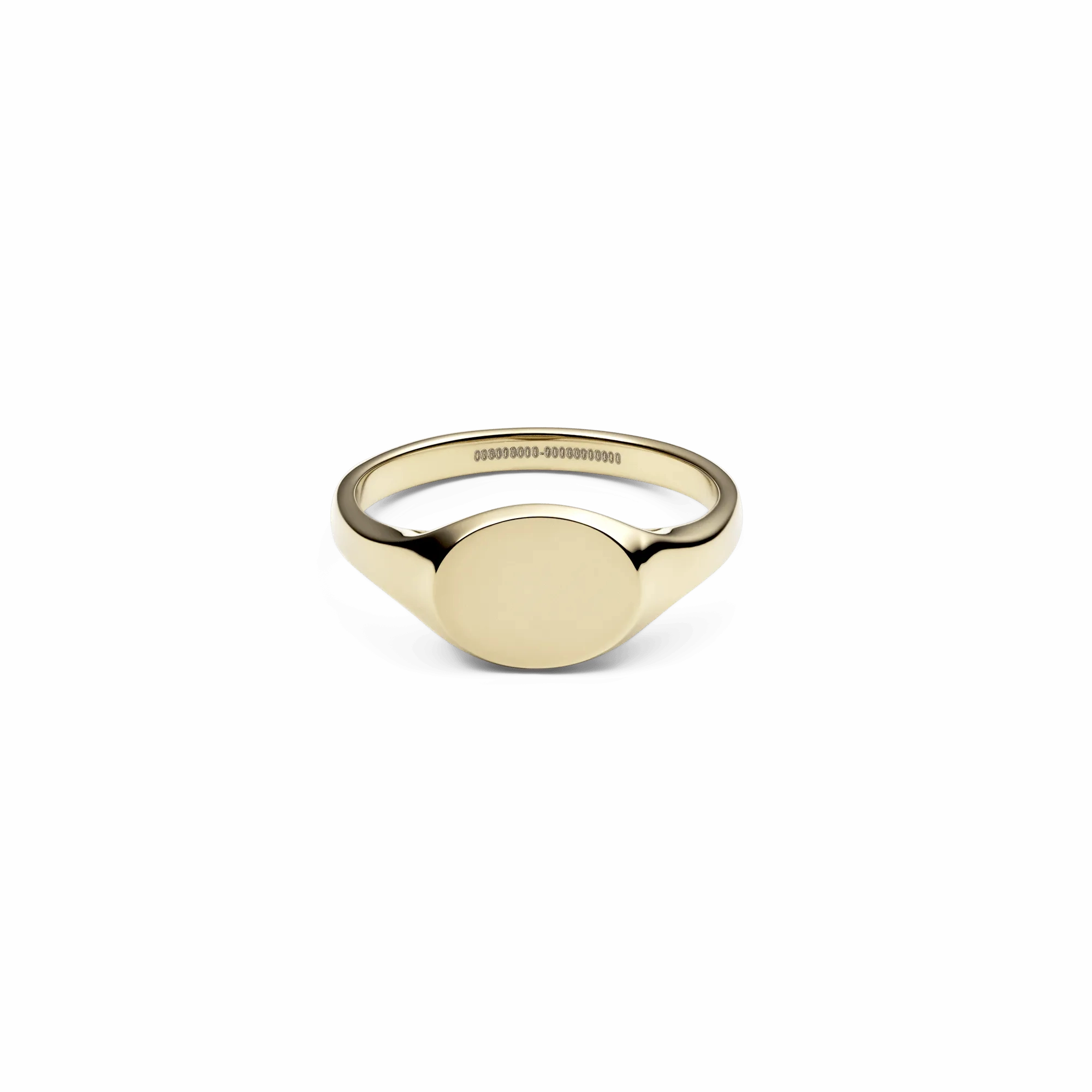 Classic Mini Signet Ring Gold