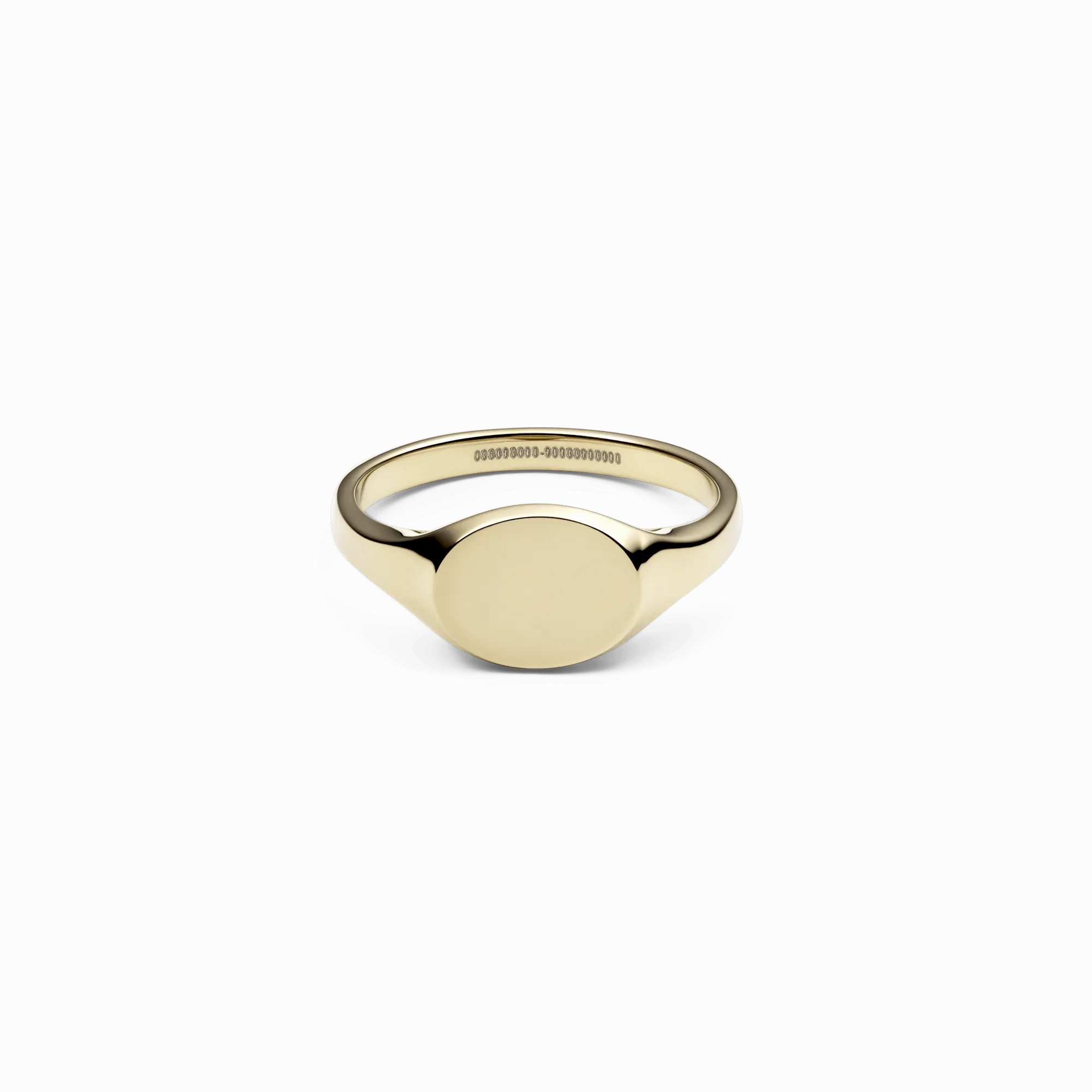 Classic Mini Signet Ring Gold