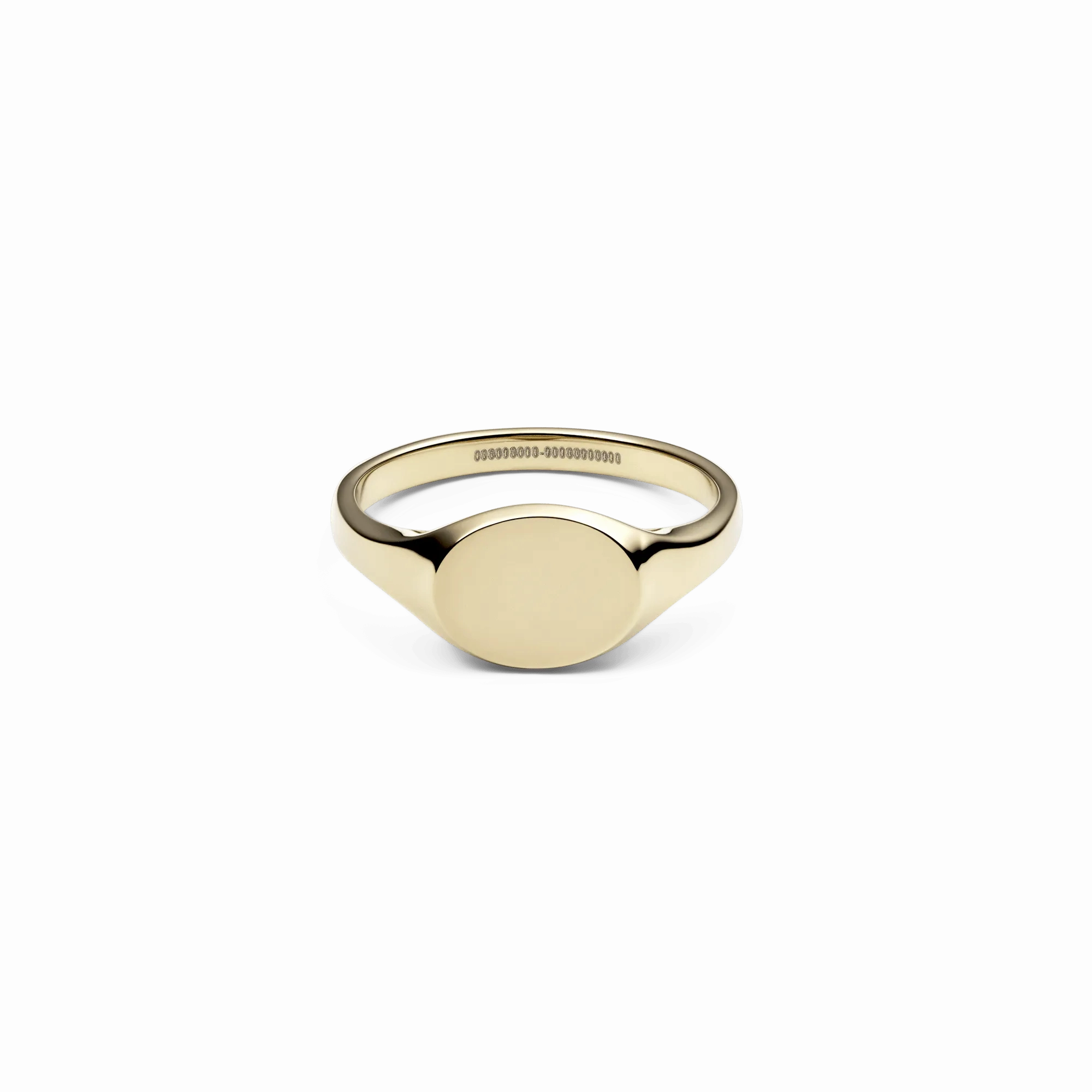 Classic Mini Signet Ring Gold