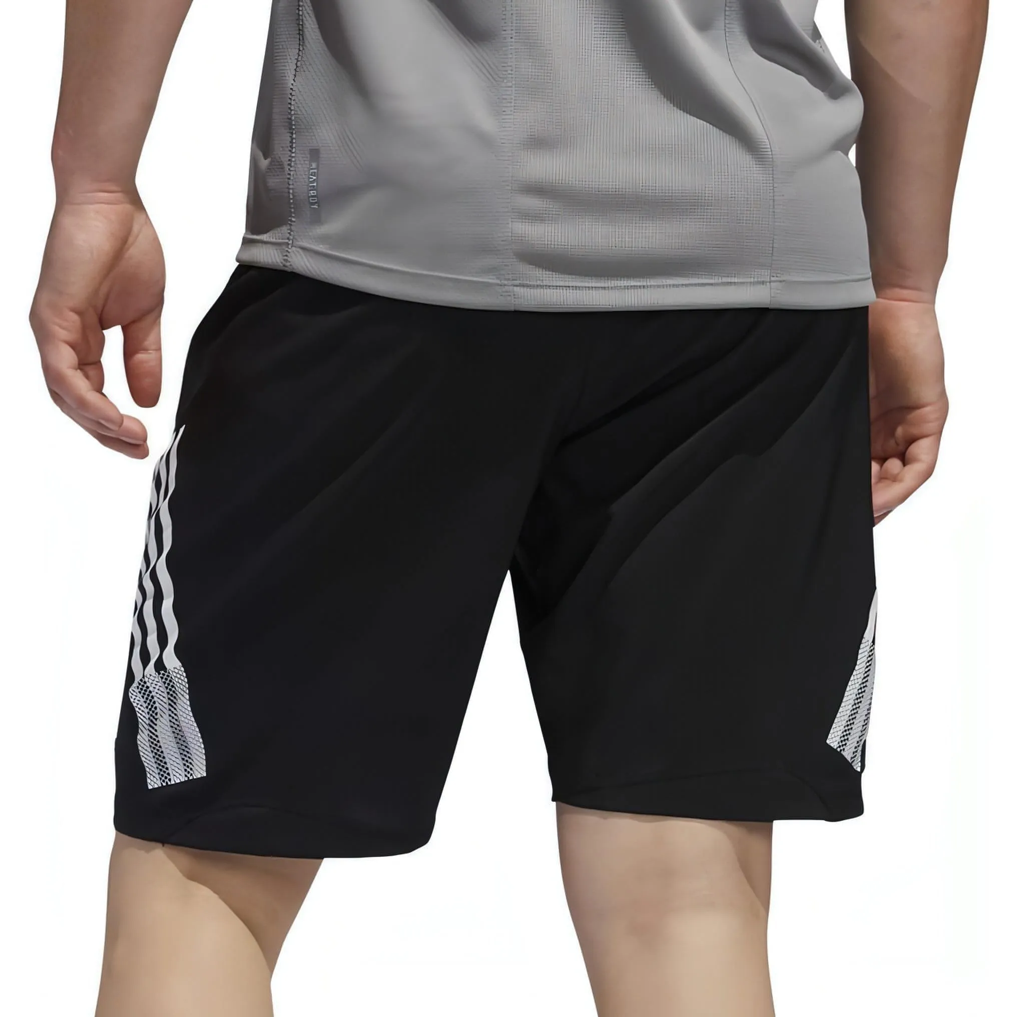 Clothing Adidas  Men adidas 4KRFT 3 Stripe 9 Inch Mens Training Shorts - Black
