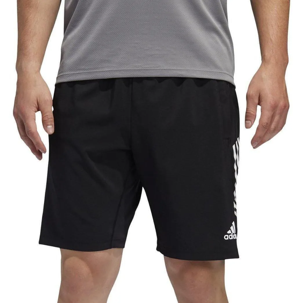 Clothing Adidas  Men adidas 4KRFT 3 Stripe 9 Inch Mens Training Shorts - Black