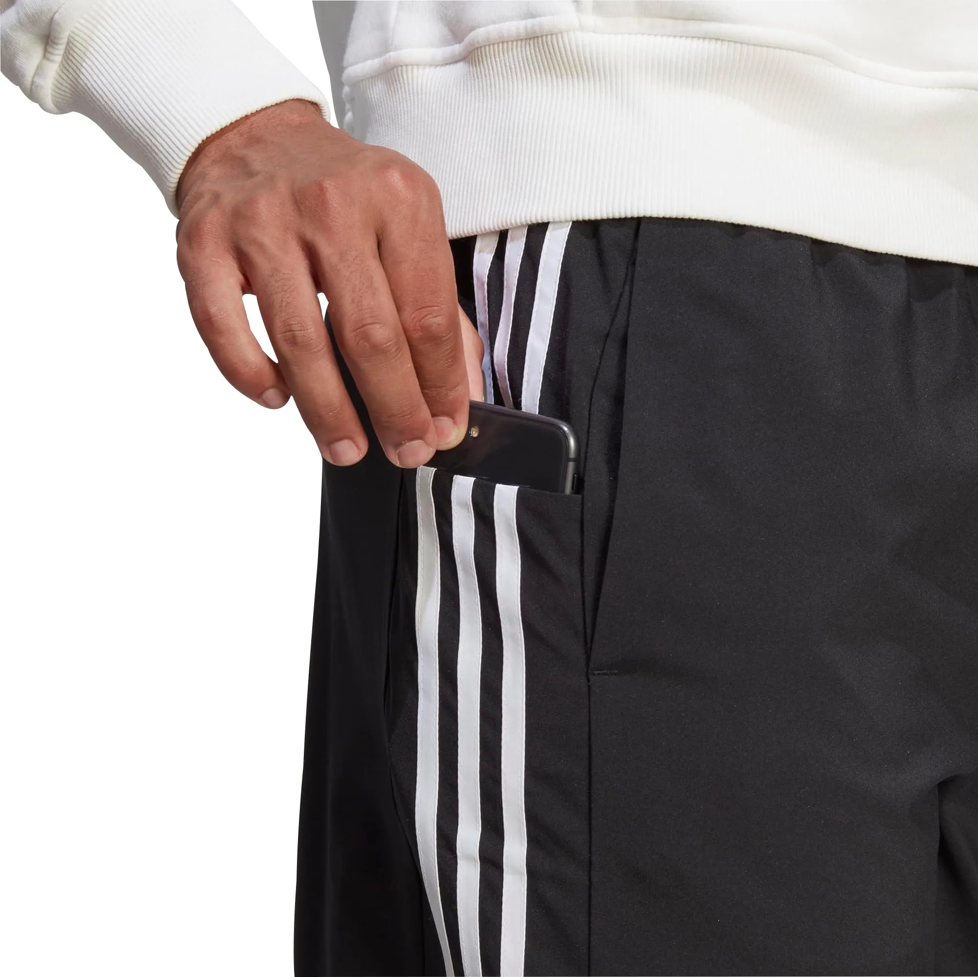 Clothing Adidas  Men adidas AeroReady Essentials Chelsea 3 Stipes Mens Training Shorts - Black