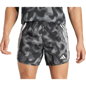 Clothing Adidas  Men adidas Own The Run 3 Stripes 5 Inch Mens Running Shorts - Grey