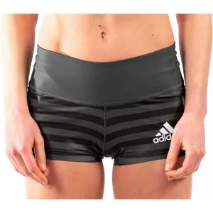 Clothing Adidas  Women adidas Adizero Booty Womens Short Running Tights - Grey
