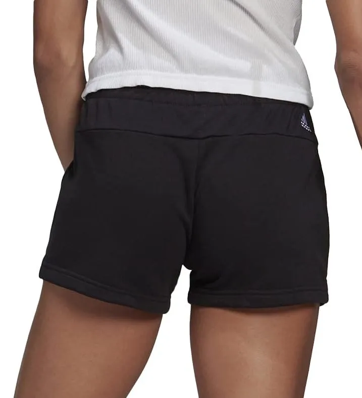 Clothing Adidas  Women adidas Essentials Slim Logo Womens Training Shorts - Black