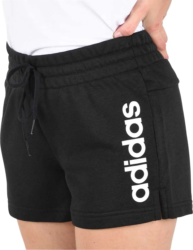 Clothing Adidas  Women adidas Essentials Slim Logo Womens Training Shorts - Black