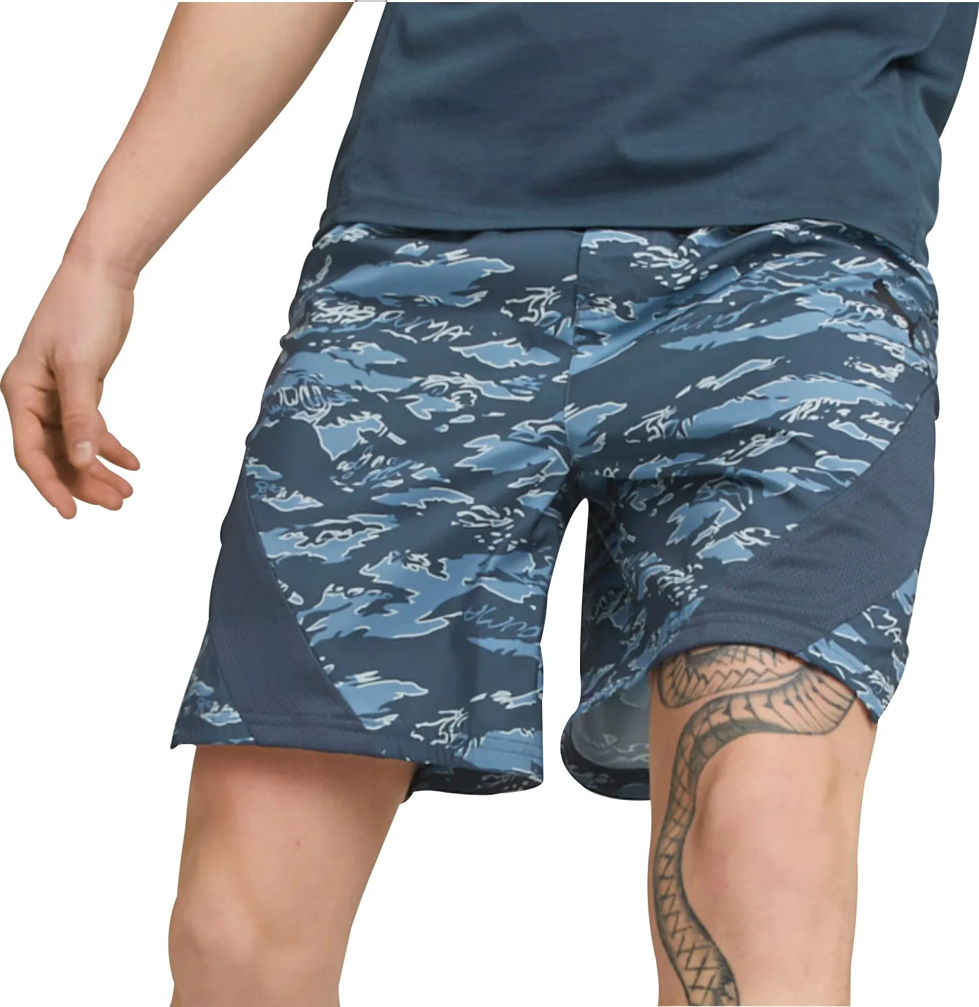 Clothing Puma  Men Puma Concept Woven 7 Inch Mens Training Shorts - Blue