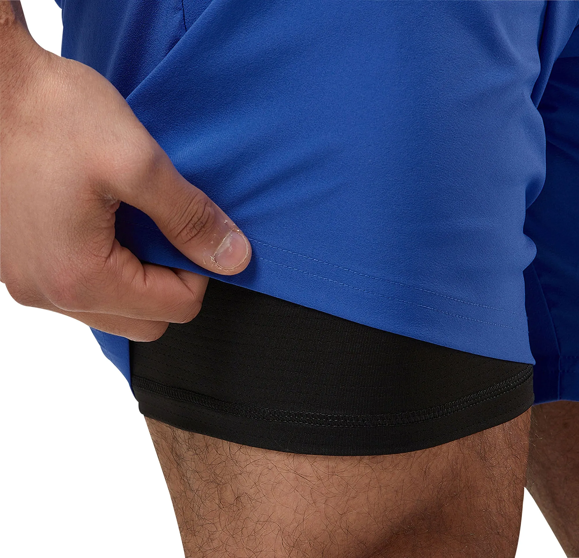 Clothing Puma  Men Puma Favourite 2 In 1 Mens Running Shorts - Blue