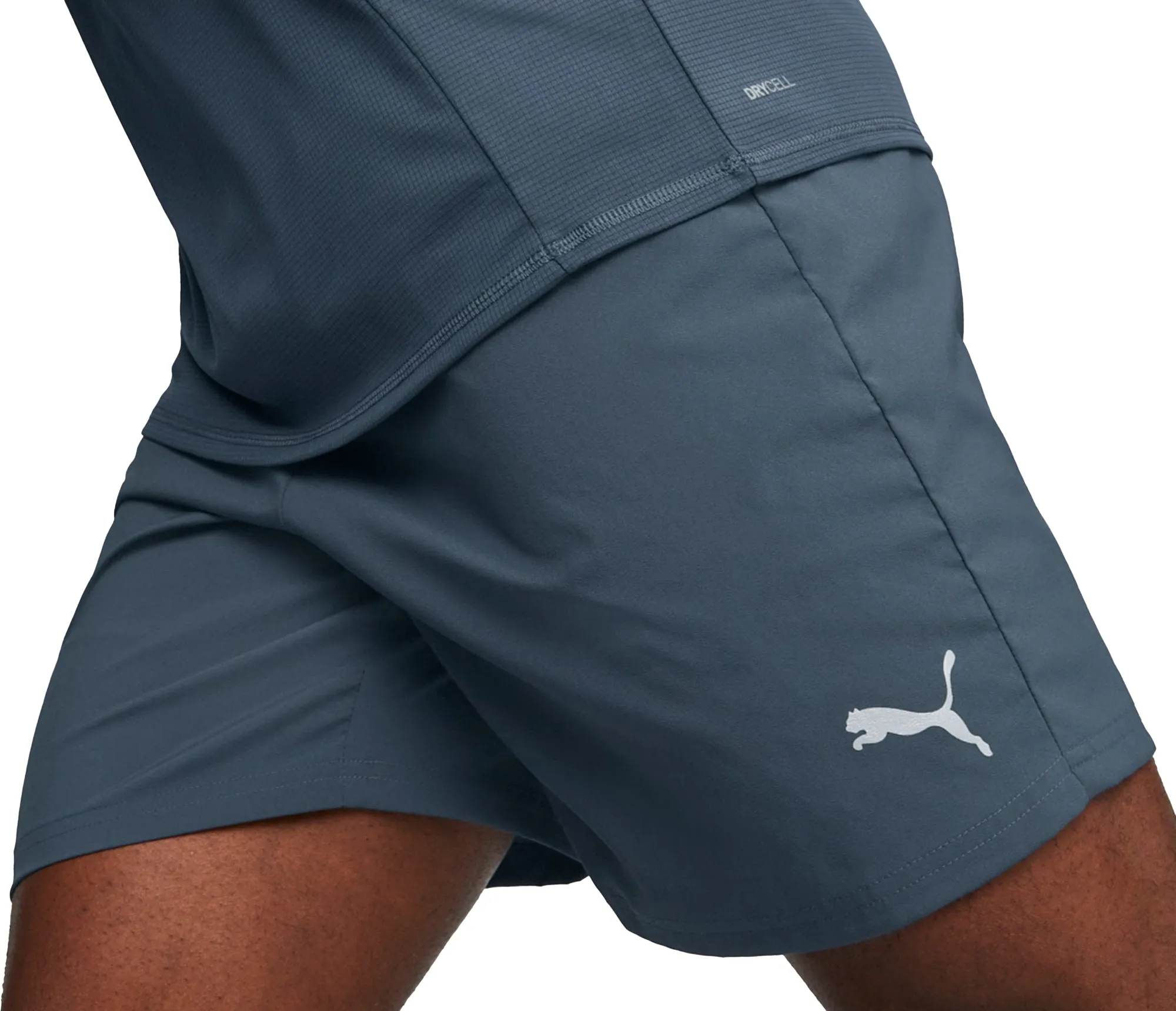 Clothing Puma  Men Puma Favourite 2 In 1 Mens Running Shorts - Blue