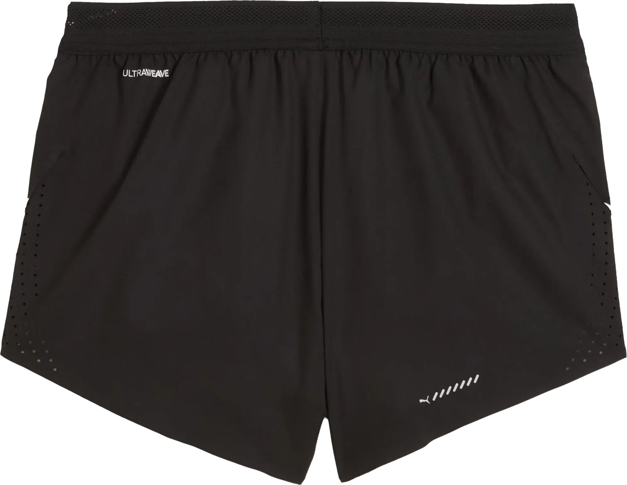 Clothing Puma  Men Puma Raceday Ultraweave 3 Inch Split Mens Running Shorts - Black