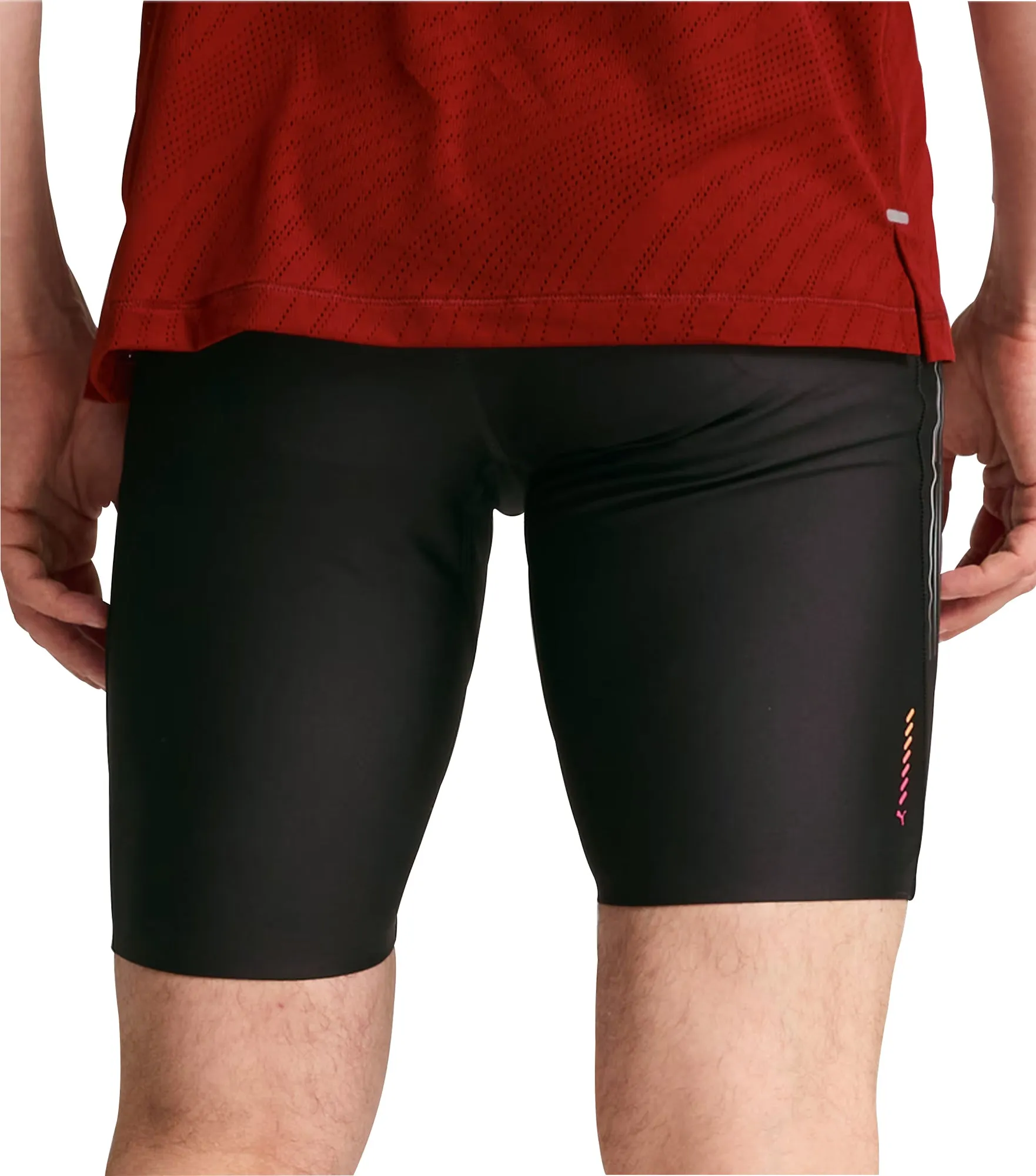 Clothing Puma  Men Puma Run Elite Mens Short Running Tights - Black