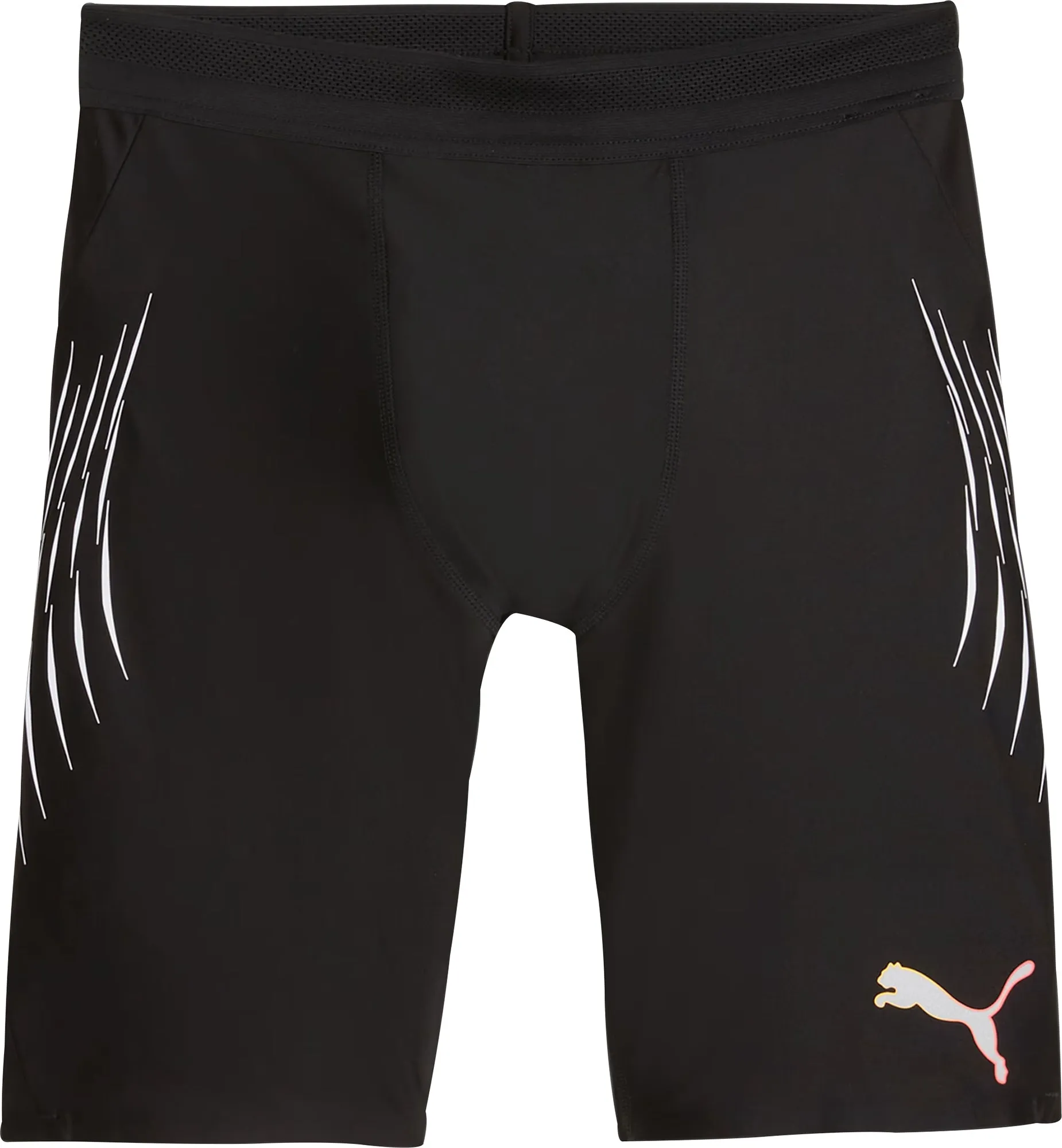 Clothing Puma  Men Puma Run Elite Mens Short Running Tights - Black