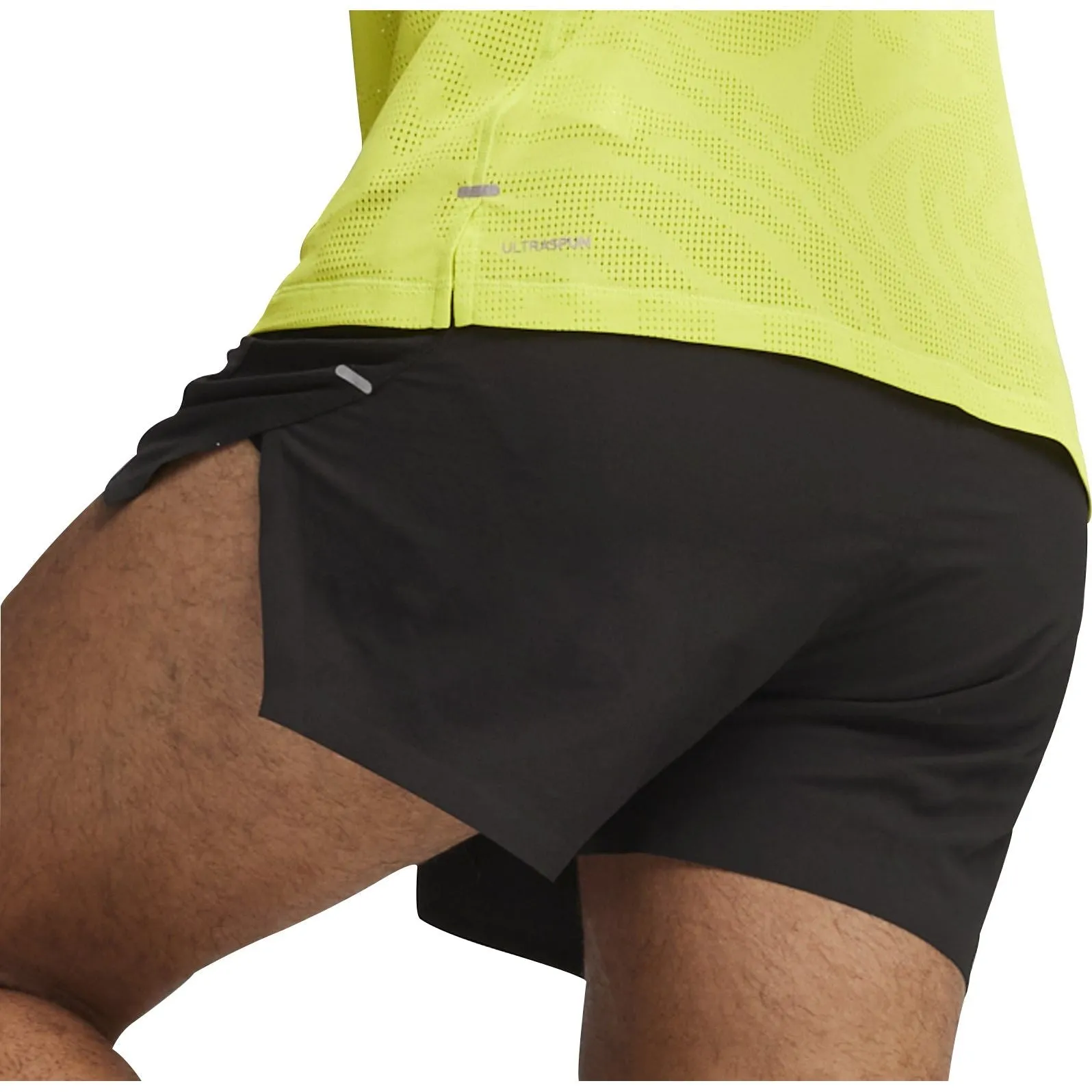 Clothing Puma  Men Puma Run Ultraweave Velocity 3 Inch Mens Running Shorts - Black