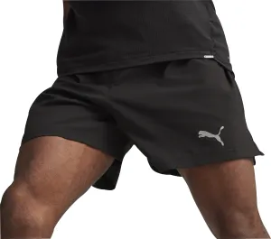 Clothing Puma  Men Puma Run Velocity Ultraweave 5 Inch Mens Running Shorts - Black