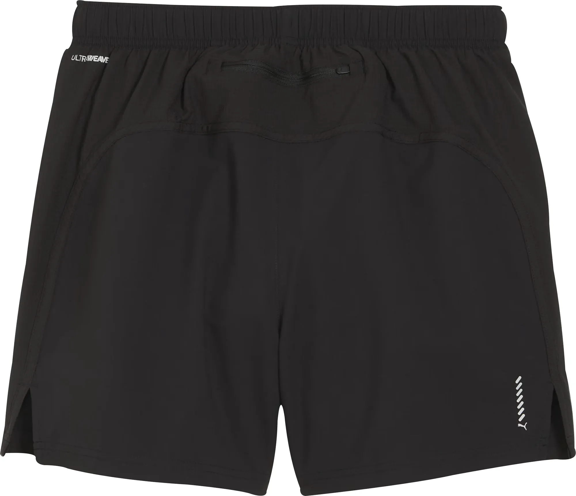 Clothing Puma  Men Puma Run Velocity Ultraweave 5 Inch Mens Running Shorts - Black