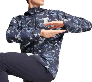 Clothing Puma  Men Puma X SAYSKY Graphic Mens Running Jacket - Blue