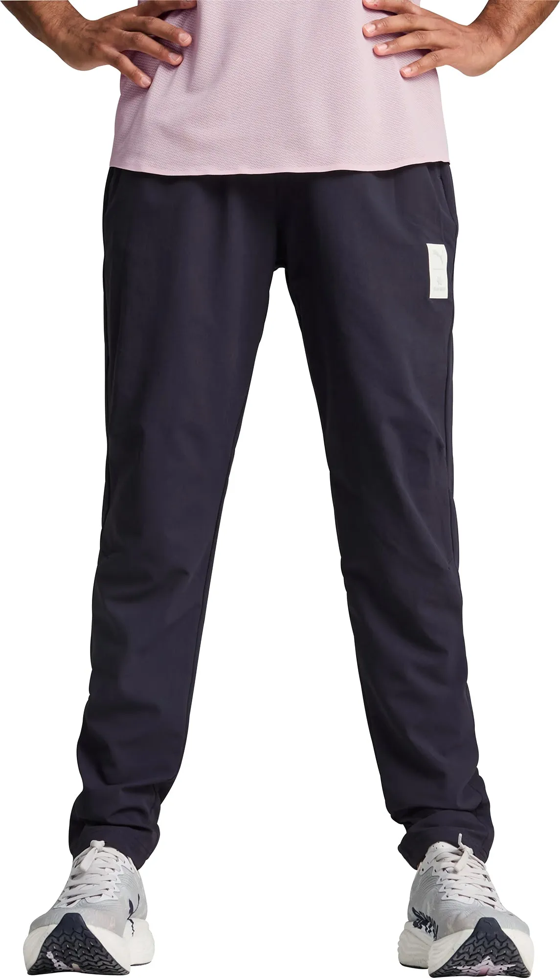 Clothing Puma  Men Puma X SAYSKY Mens Running Pants - Blue