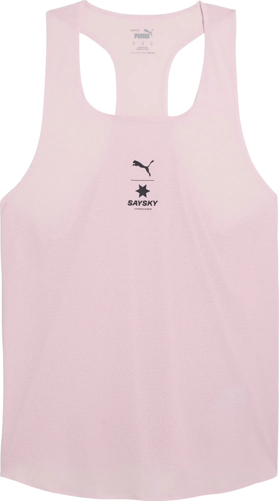 Clothing Puma  Men Puma X SAYSKY Mens Running Vest - Pink