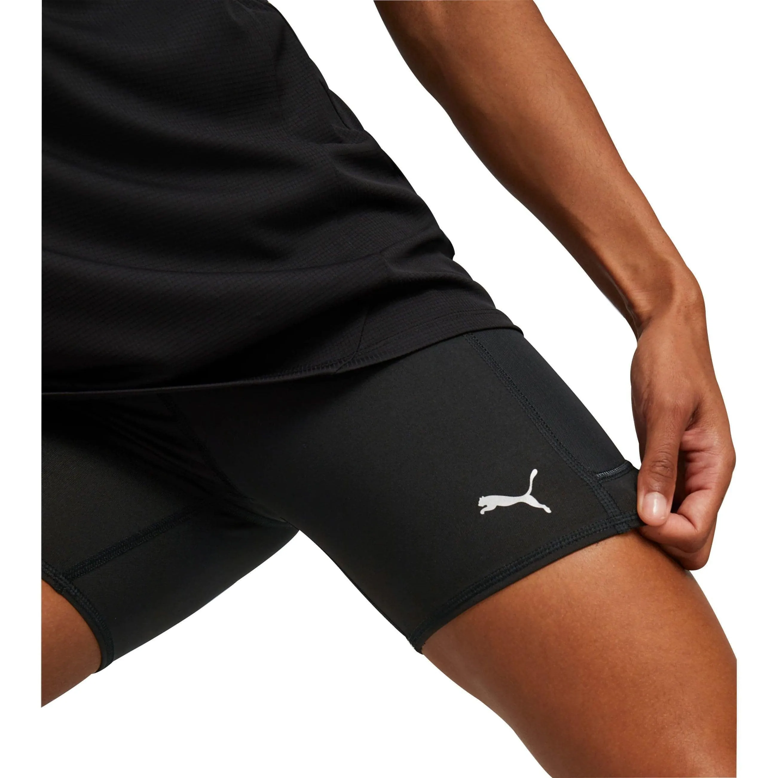 Clothing Puma  Women Puma Run Favourite Womens Short Running Tights - Black