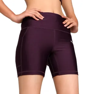 Clothing Puma  Women Puma Run Ultraform 6 Inch Womens Short Running Tights - Purple