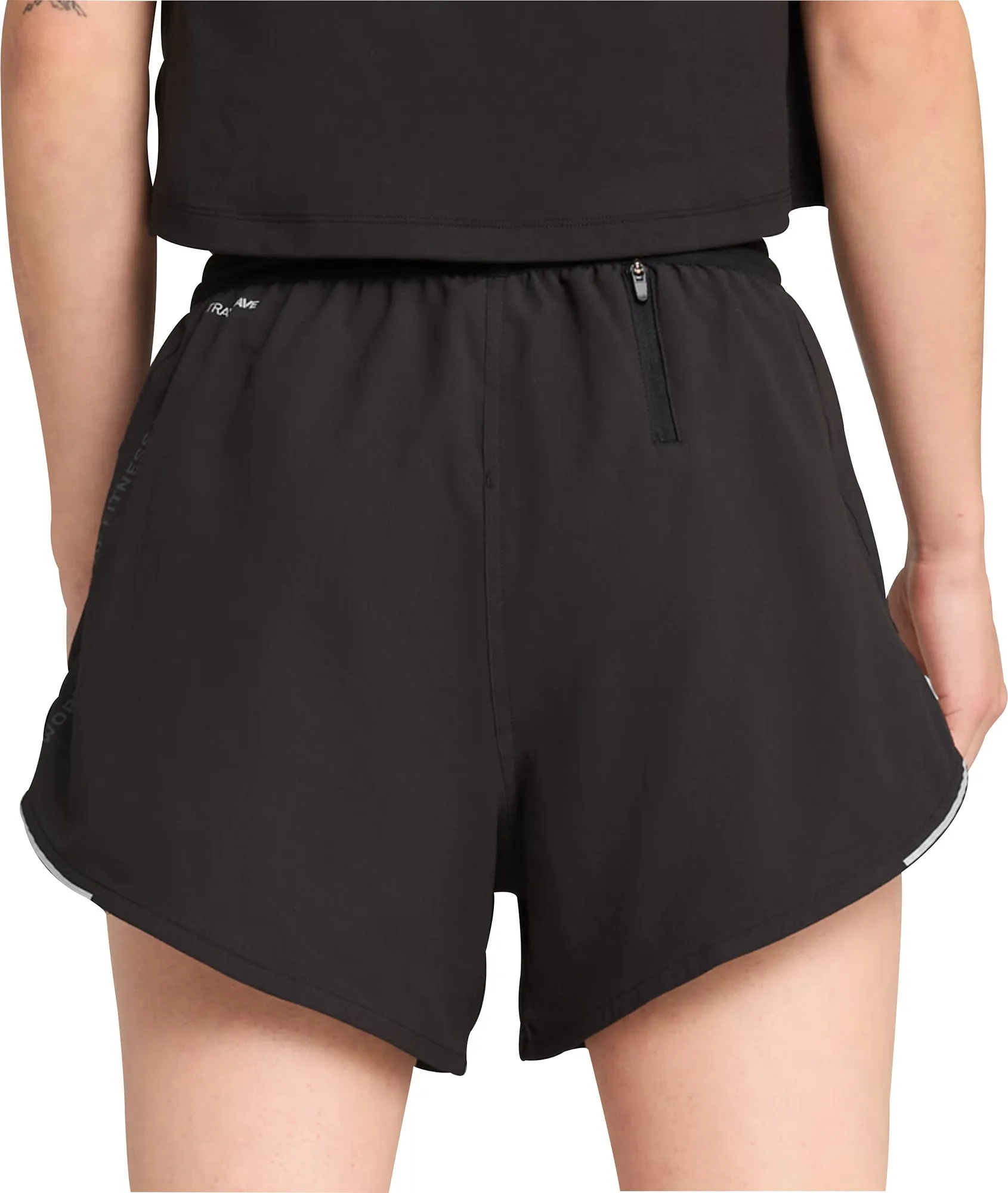 Clothing Puma  Women Puma X HYROX Ultraweave Velocity 4 Inch Womens Training Shorts - Black