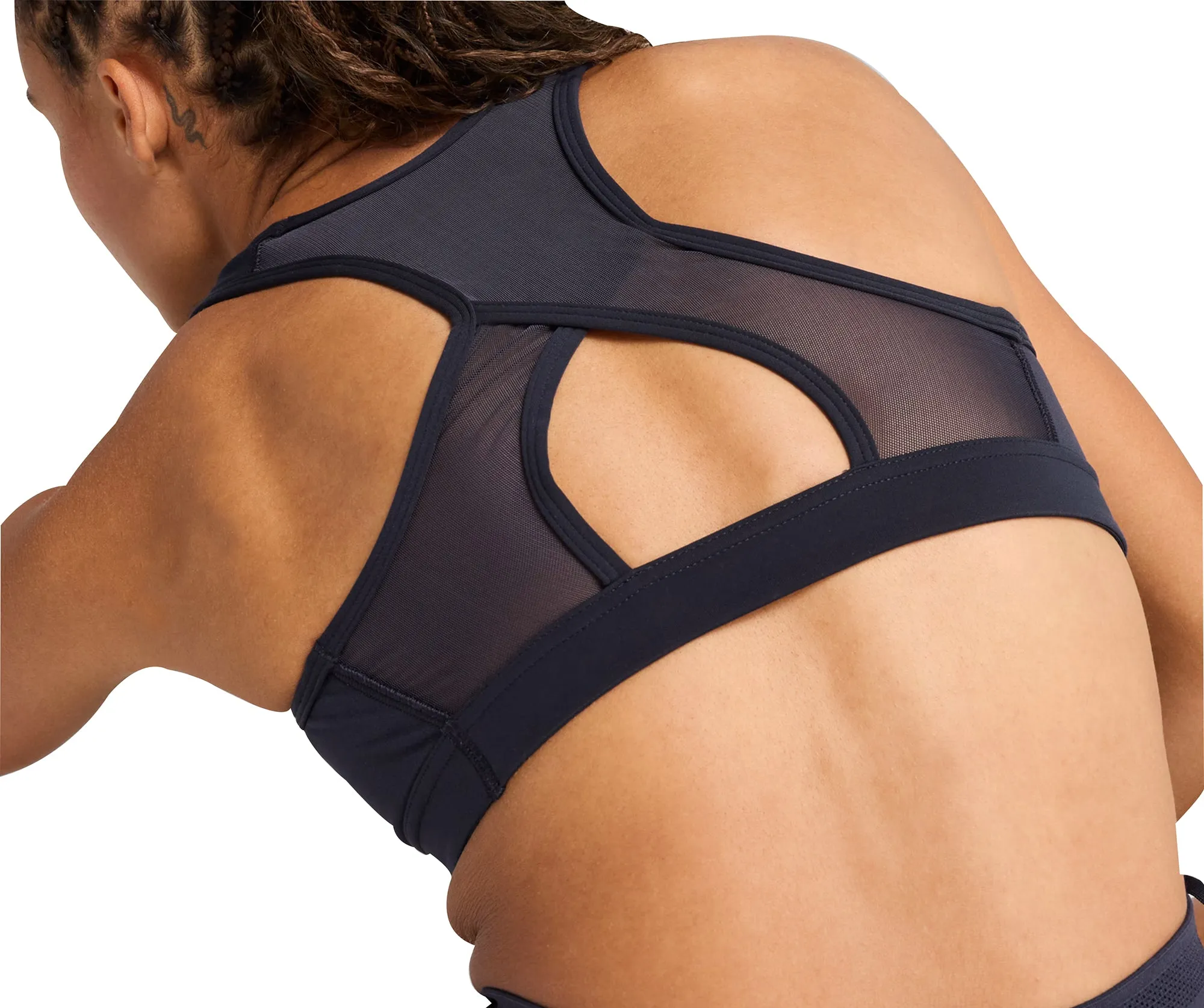 Clothing Puma  Women Puma X SAYSKY Womens Running Sports Bra - Blue