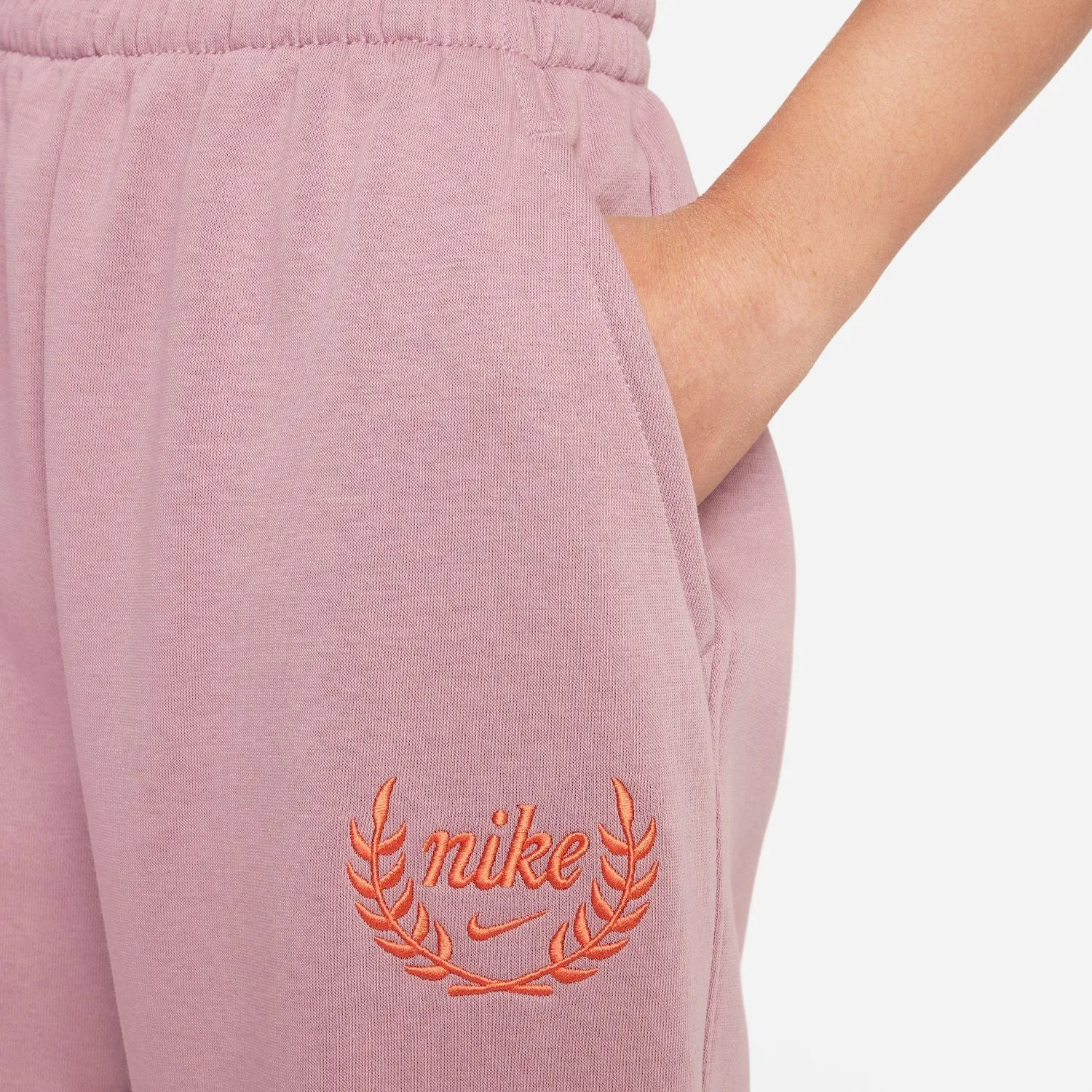 Club Fleece Loose Graphic Pant - Youth Clothing_Nike