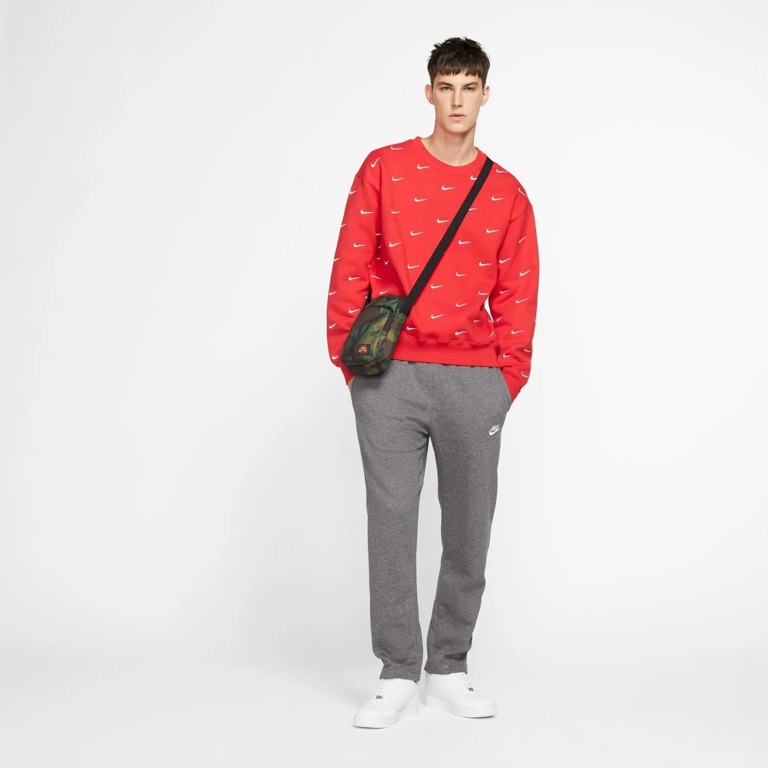 Club Fleece Open Hem Pant - Mens Clothing_Nike