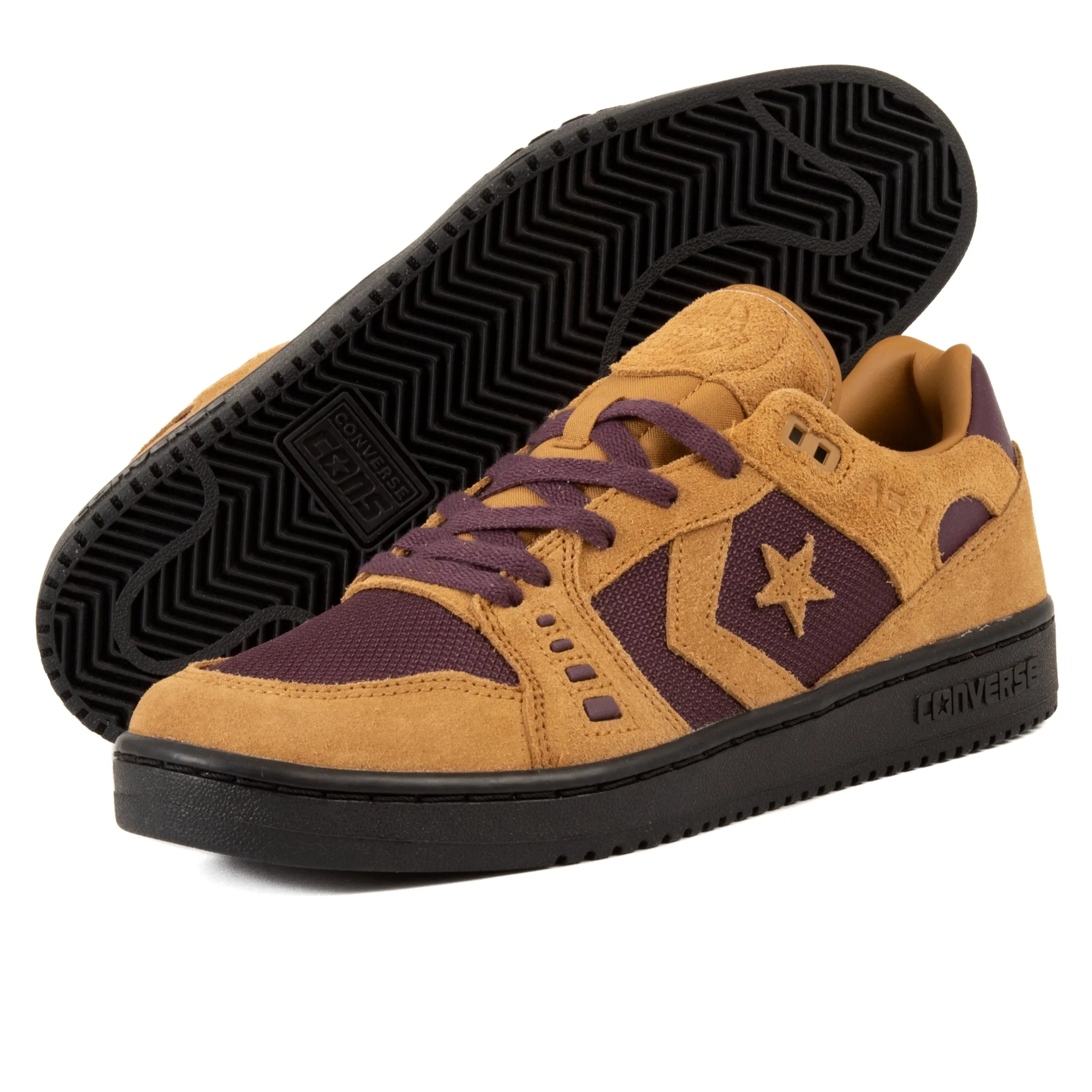CONS - AS-1 Alexis Sablone Pro Ox (Wood Thrush/Winter Bloom/Black) Converse Shoes