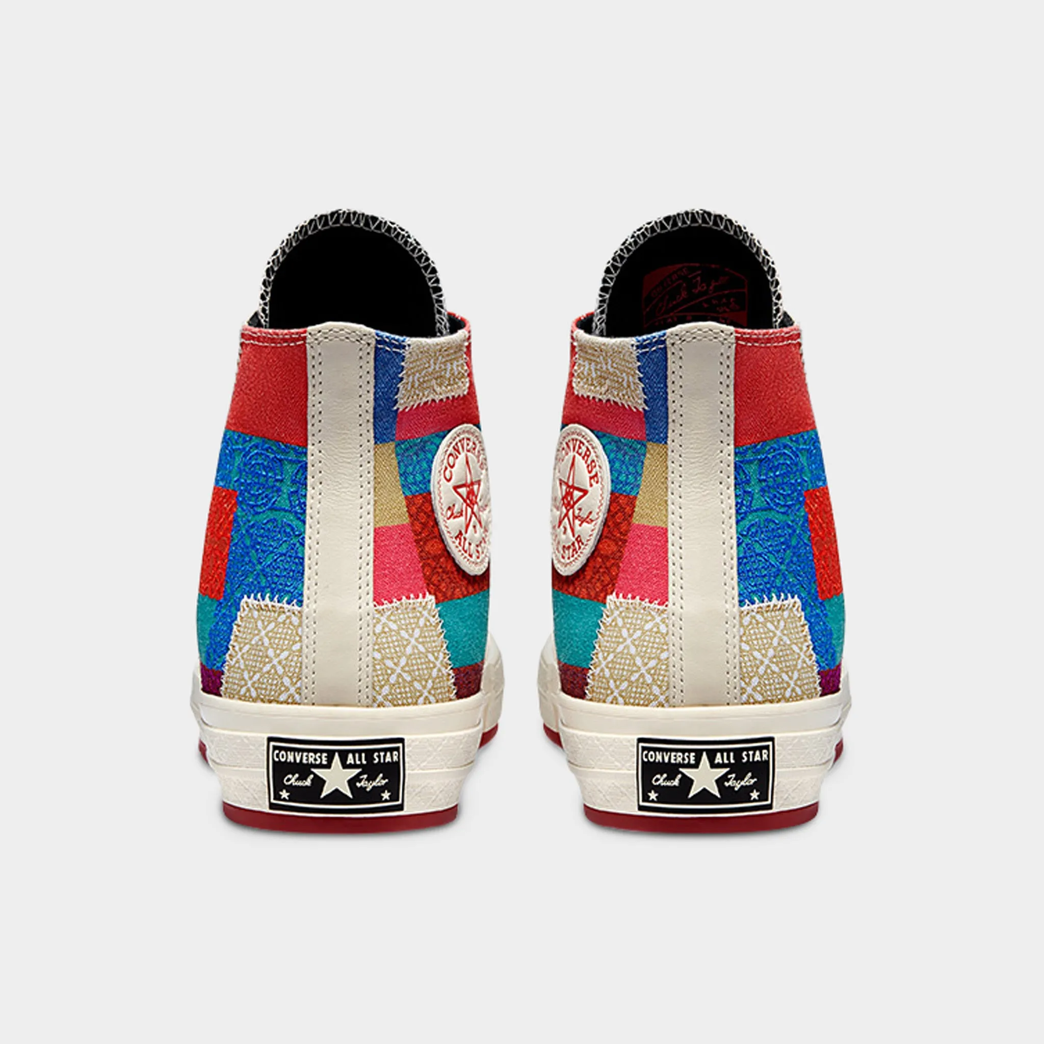 Converse CNY Chuck 70 Hi Egret / Chile Red Converse Shoes