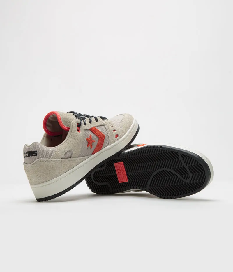 Converse Cons AS-1 Pro Cordura Shoes - Papyrus / Black / Vermillion Red Converse Shoes