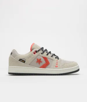 Converse Cons AS-1 Pro Cordura Shoes - Papyrus / Black / Vermillion Red Converse Shoes