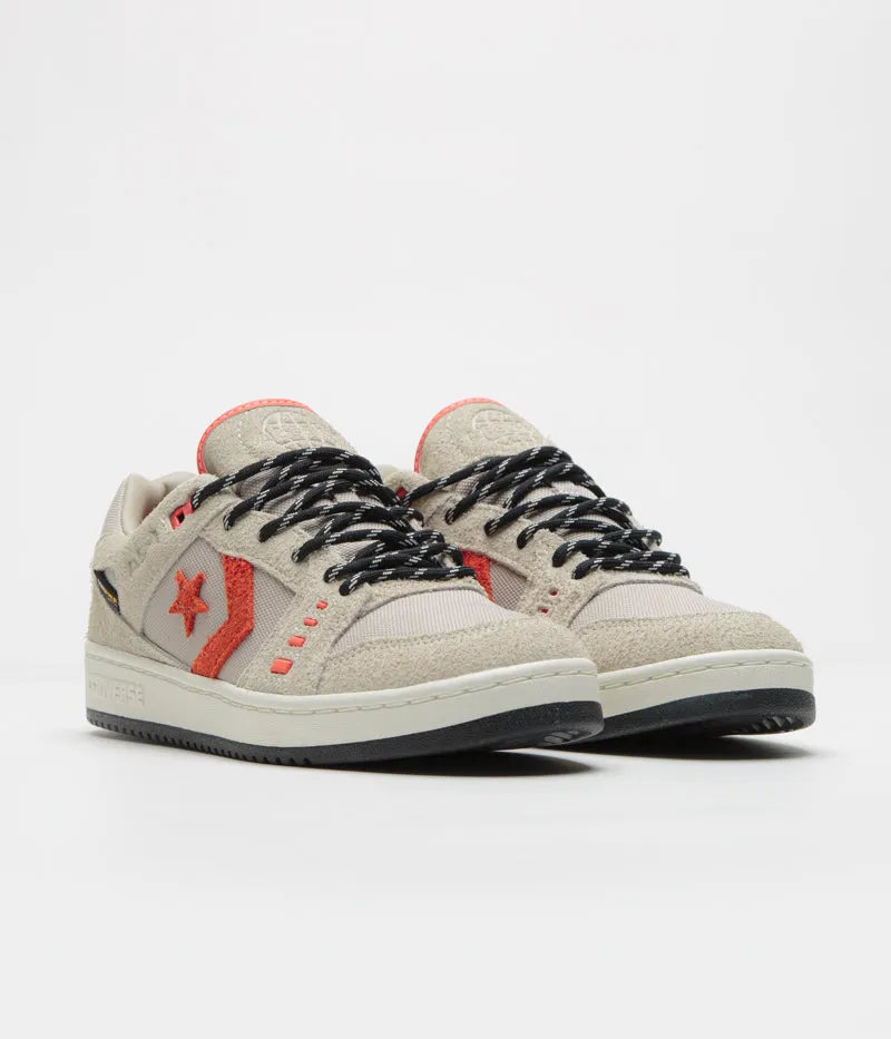 Converse Cons AS-1 Pro Cordura Shoes - Papyrus / Black / Vermillion Red Converse Shoes