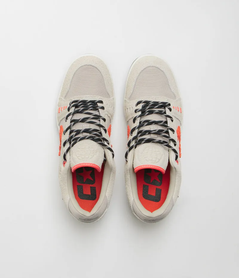 Converse Cons AS-1 Pro Cordura Shoes - Papyrus / Black / Vermillion Red Converse Shoes