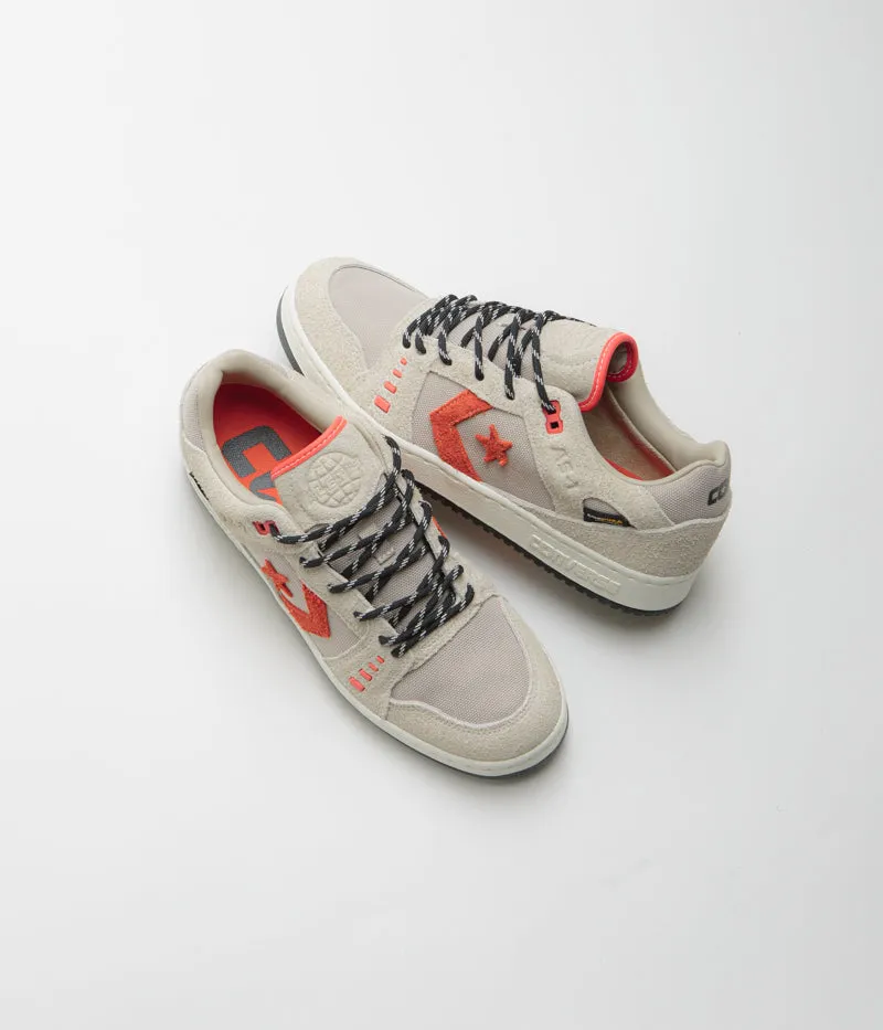Converse Cons AS-1 Pro Cordura Shoes - Papyrus / Black / Vermillion Red Converse Shoes