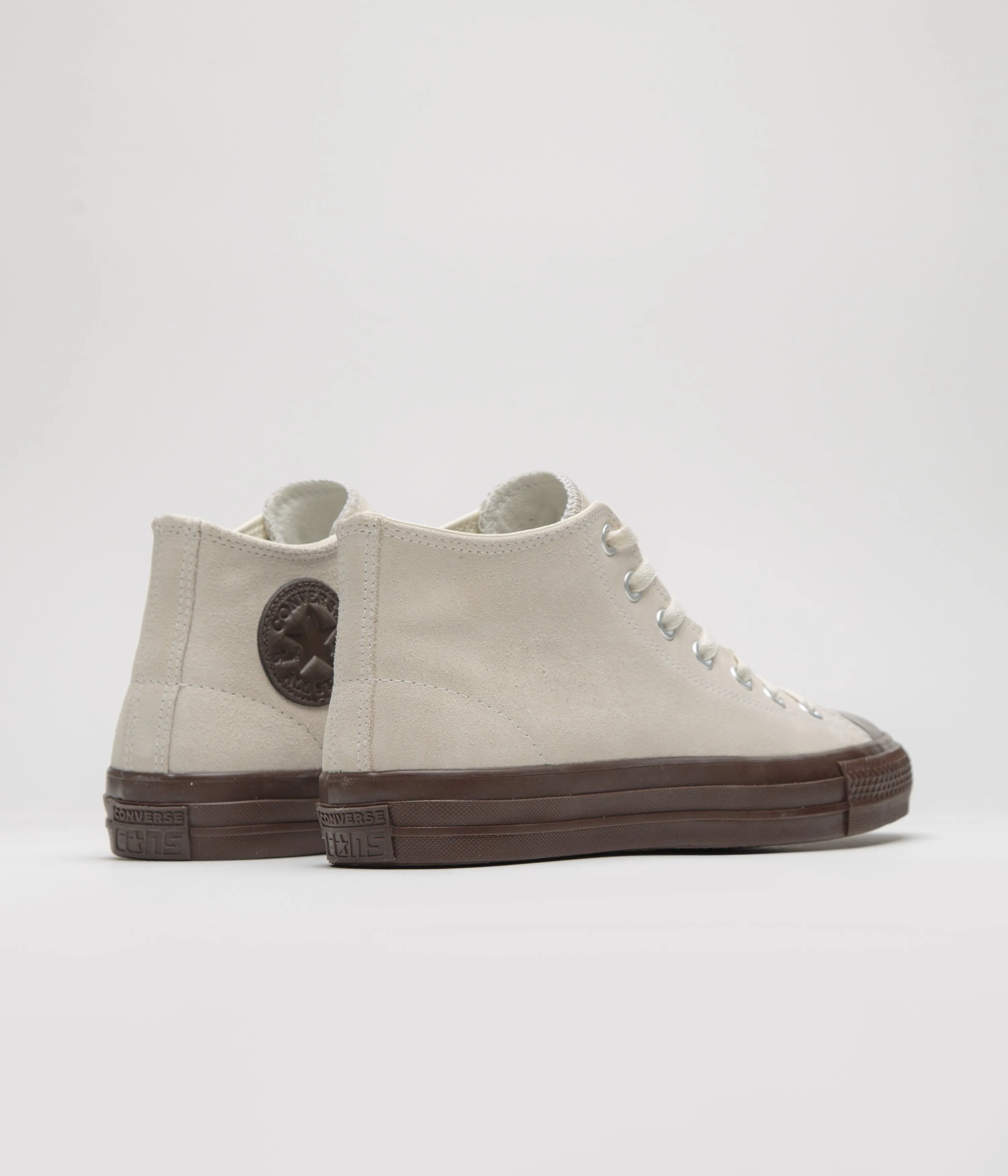 Converse Cons CTAS Pro Mid Shoes - Egret / Brown / Egret Converse Shoes