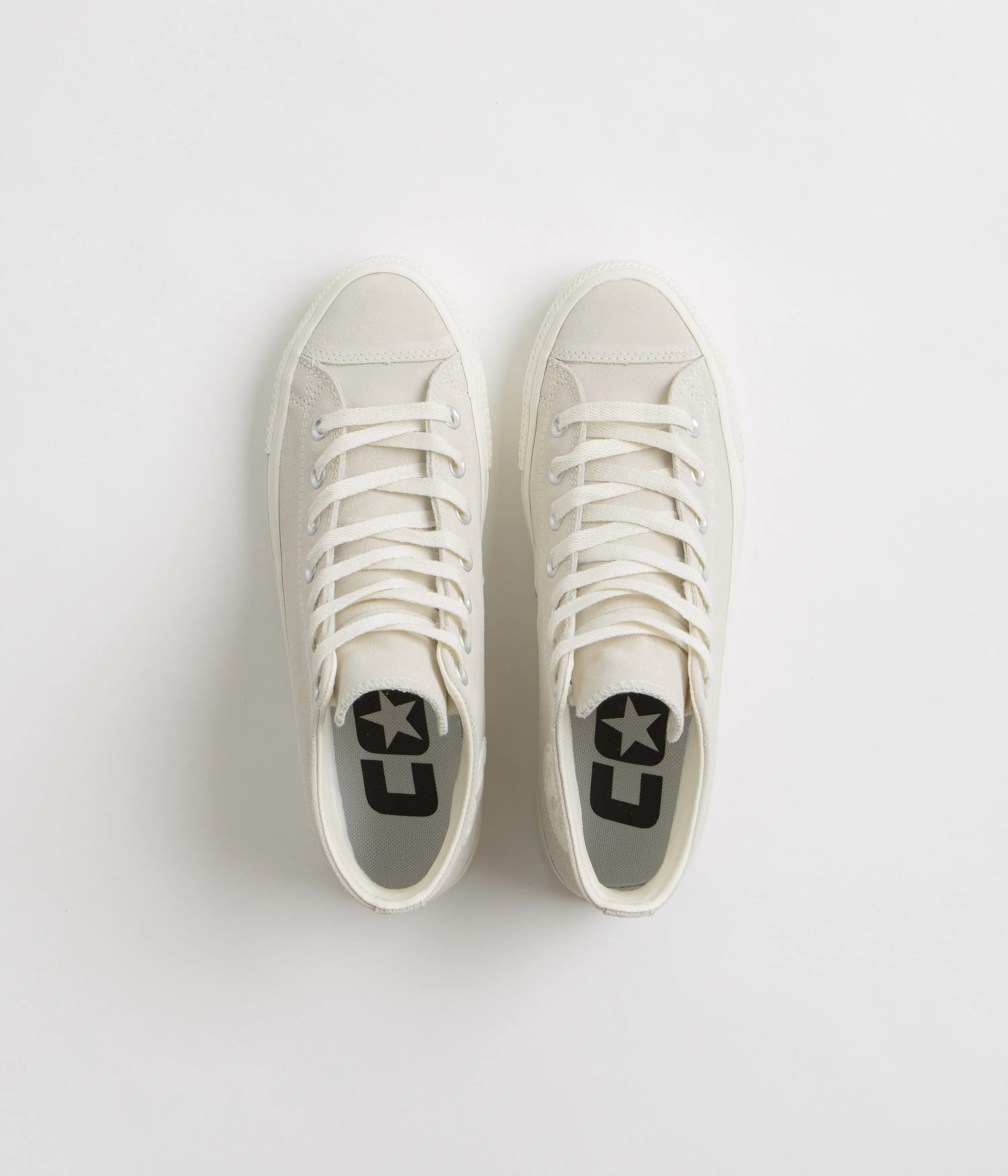 Converse CTAS Pro Mid Shoes - Egret / Egret / Egret Converse Shoes